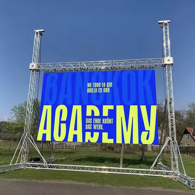 Outdoor Die-Casting Aluminum Football Stadium Screen Waterproof Surround Full Color LED Display Rental P4.81