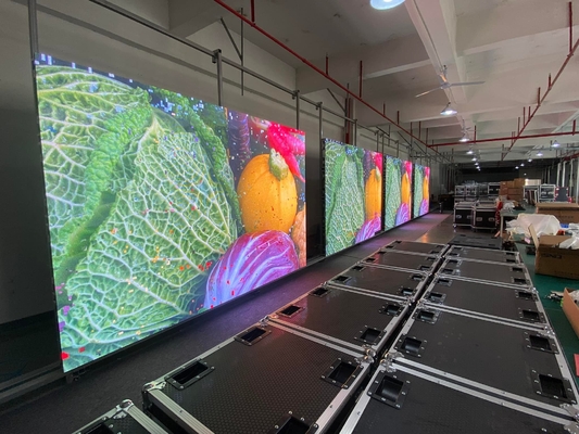 Video Advertising Rental Screen P8 LED Display Billboard, Indoor Full Color LED Screen 1/4 Scan Mode