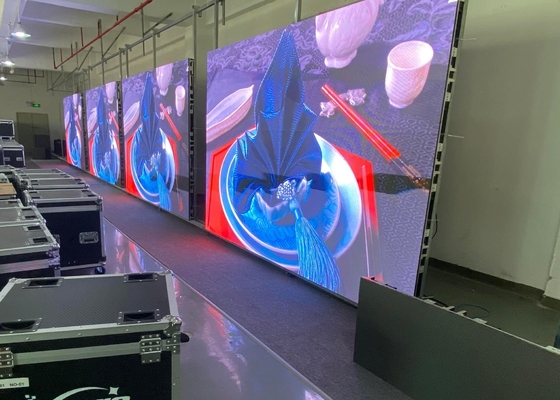 Video Advertising Rental Screen P8 LED Display Billboard, Indoor Full Color LED Screen 1/4 Scan Mode