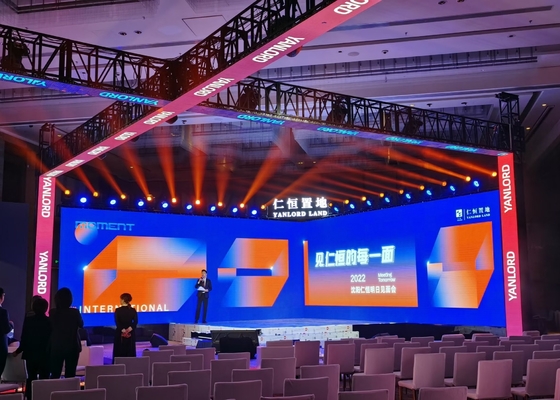 Die-Cast Aluminum Outdoor/Indoor Rental LED Display RGB Full Color SMD P4 LED Module