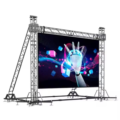 P4.81 Die-Cast Aluminum / Rental LED Display Screen P4 /P5 HD Waterproof No Stain Indoor And Outdoor