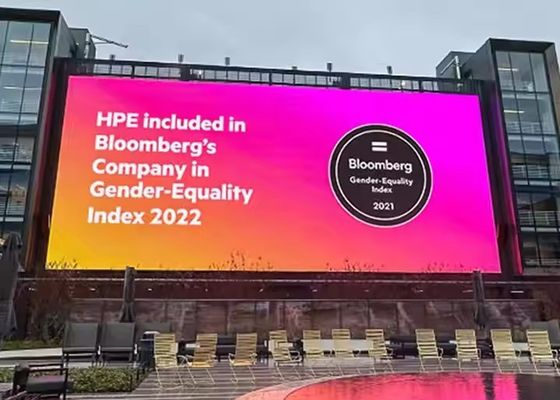 SMD3535 Die Casting Box/Rental LED Display P3.91 Outdoor High Brightness Waterproof 500*1000mm Large Screen