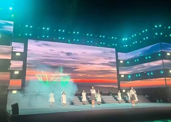 Full Color Rental LED Display P4.81 Outdoor Light IP65 NOVA System HD 1R1G1B
