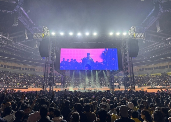 Large Full Color Rental/Die-Cast Aluminum Flexible UHD 1/8 Scan Mode Stage LED Screen