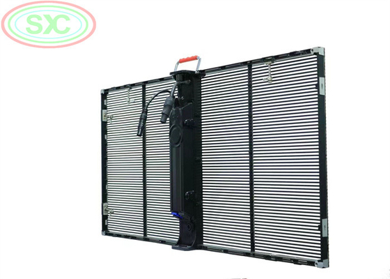 Hanging LED screens transparent LED display 1000*500MM adjustable brightness
