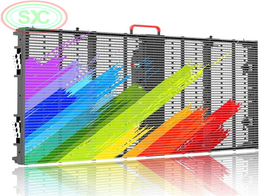 AC100-240V 60Hz Input Transparent LED Display Screen for Indoor Advertising Video Display Function 3-5 Years Warrant