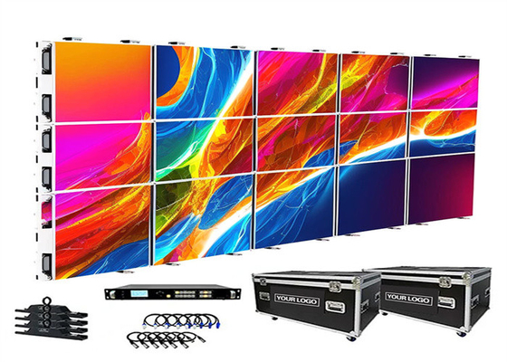 SMD2121 P5 Outdoor RGB LED Full Color Die-Casting Aluminum Screen Fixed Iron And Steel Cabinet