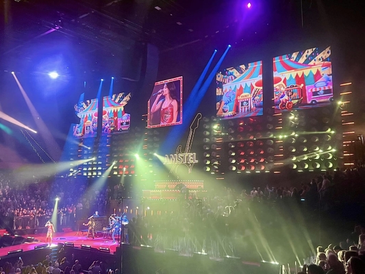 Rental Die-Cast Aluminum Cabinet P10 Stage Super Large Screen LED Billboard, IP65 Protection