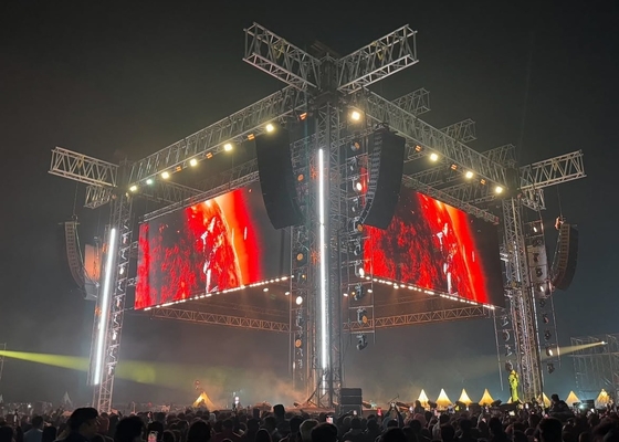 High Definition Indoor SMD LED Rental Screen with Module Size 192mm x192mm