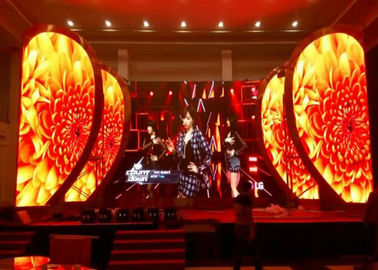 Advertising Stage Led Screens Indoor Hd Video Wall 3mm Pixels High Brightness Shopping Mall