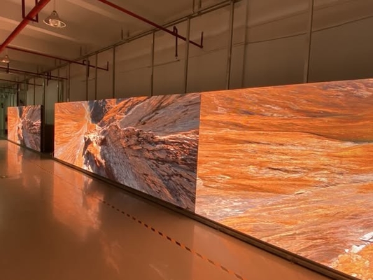 Customized LED Die-Cast Aluminum TV Wall Waterproof Screen / P10 Indoor LED Monitor Rental with Epistar Chip