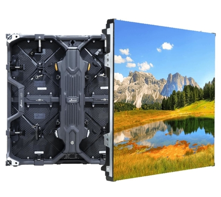 HD Rental Die-Cast Aluminum Cabinet Module  P10 LED Billboard Display High Brightness