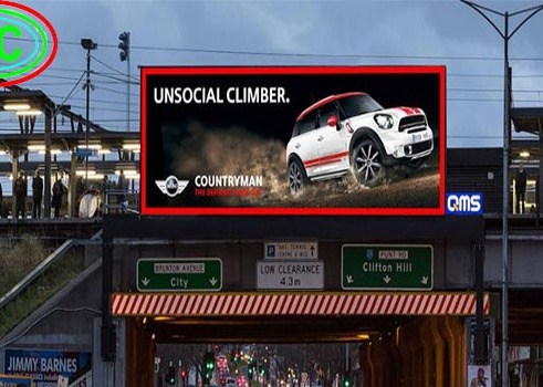 P5 Fixed Advertising LED Billboard Outdoor Full Color Big Led Screen