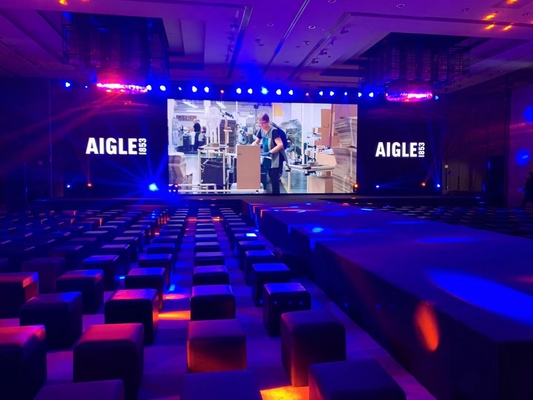 Indoor High-Resolution P4 RGB LED Monitor Video Wall For Conference Rooms, Concerts