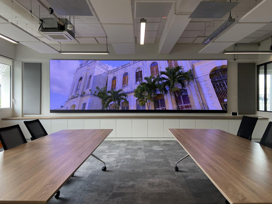High Resolution P2.5 Indoor LED Screen 640x480mm Die-casting Aluminum Panel LED Video Wall Display for conference room