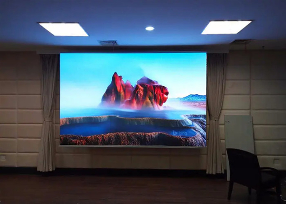 P4 Indoor Full Color Waterproof LED Display LED Die-Casting Aluminum Screen