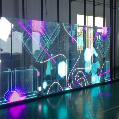 Led Transparent Screen and Lightweight Module Weight of 0.2KG/PC for Superior Display Performance