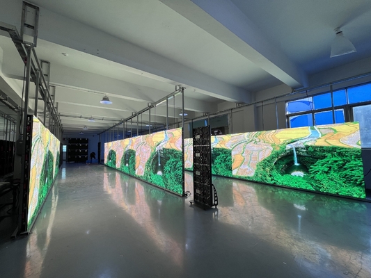Church Stage Backdrop Rental High Definition Ultra-thin LED Screen with Text Display Function