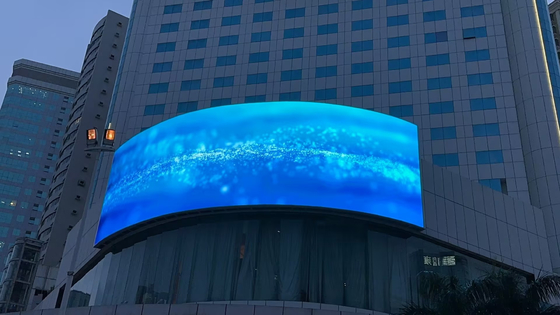 P10 outdoor led full color steel cabinets fixed installation led advertising billboard screen led dis