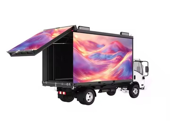 Lamp Size 2727 Mobile Truck LED Display with High Refresh Frequency and Full Color Tube Chip