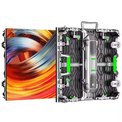 High Brightness Full Color RGB P6 LED Rental Screen 960Mm X 960Mm Indoor Cabinet