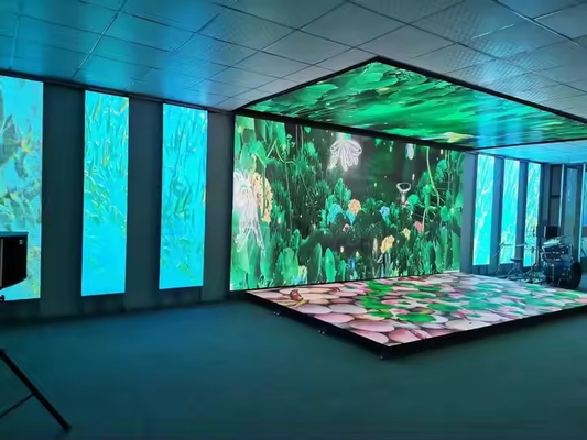 Waterproof IP65 IP67 P2.5 P2.9 P3.91 P4.81 P5.2 P6 P6.25 Touch Interactive Stage Dance Floor LED Screen Floor Display