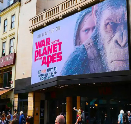 Outdoor Advertising and Score Waterproof Led Billboard Screen with Full Color Capability