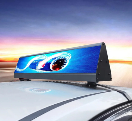 256mm x128mm Cabinet Size P4 Full Color Cab Car Screen with Waterproof Design and 3