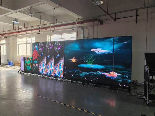 High Resolution SMD2121 RGB LED Display Die-Cast Aluminum Screen Durable 64*32 Dot Matrix Resolution