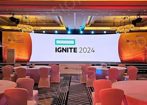 CE/ROHS/FCC/ISO2001 Standard Stage LED Screens with 16.7million Colors and 50/60 Hz Input Voltage