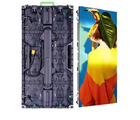 Waterproof Die-Cast Aluminum Led Screen, P4.81 HD LED Video Wall Panel 250*250mm Module IP65 Scan 1/13