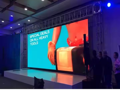 P2.5 Outdoor LED Curved Screen Flexible Full Color Screen Ultra Clear Naked Eye Screen