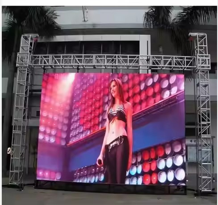 Ultra Thin P10 Small Trailer Advertising LED Screen Fixed or Rental for Advertising