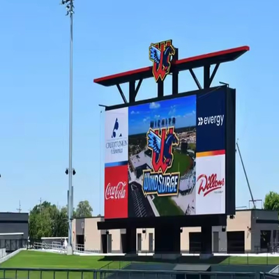 Mall Rental Screen Suspended LED Stage Backdrop P2 HD 128*64 Resolution