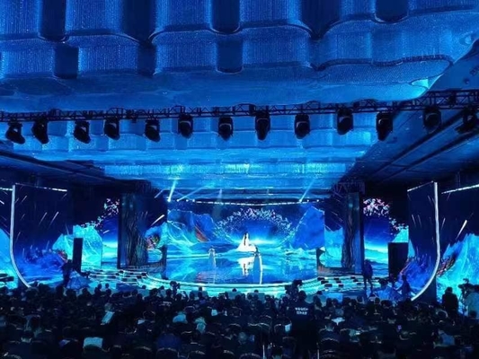 SCX LED P5 Indoor LED Display with 100 000 Hours Lifetime at 50% Brightness and CAT5 Cable Single Mode Fiber Control Distance