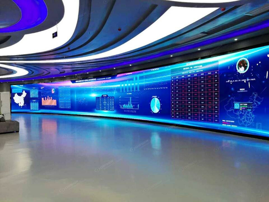 SCX LED P5 Indoor LED Display with 100 000 Hours Lifetime at 50% Brightness and CAT5 Cable Single Mode Fiber Control Distance