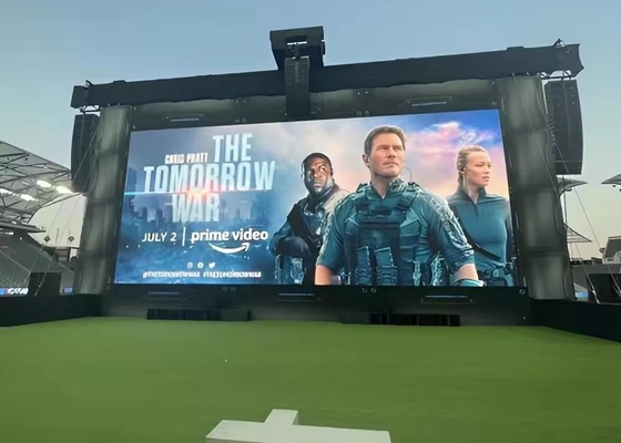 Outdoor P4 Rental LED Display Die-Cast Aluminum Screen With Die-Cast Aluminum Housing