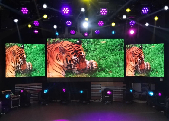 Rental Die-Casting Aluminum Box P6 SMD Outdoor High-Definition Waterproof Full-Color Single And Dual-Color LED Display Screen
