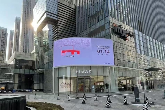 AC 110/220V Input Voltage Full-Colour LED Wall Module 250*250mm Video Display Function Easy Installation 000Hours Lifespan
