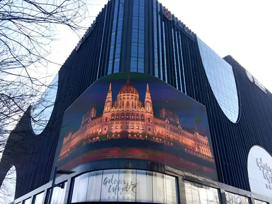 P6 Outdoor Full Color LED Display with 120° Horizontal and 60° Vertical Viewing Angle for Wide Applications