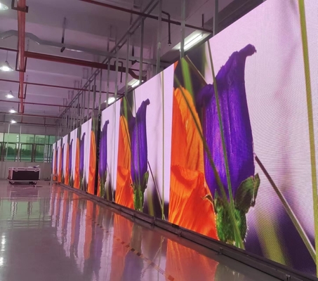 HD Rental Soft Module Flexible LED Curtain Screen Suspended Easy Installation Detachable Ultra Clear