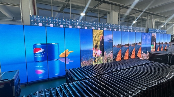 HD LED Poster Display P2.5 Full Color Floor Standing Advertisement 1/16 Scanning Wall