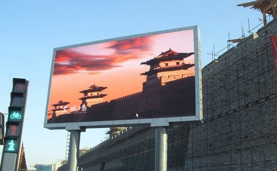 Customizable Outdoor Full Color LED Display for Advertising with Adjustable Brightness and Color Settings for Optimal Display