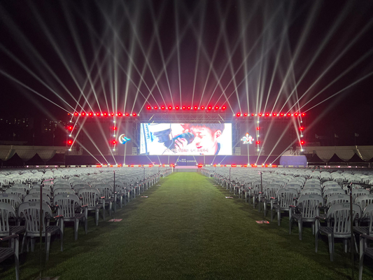 Easy to Connect and Uninstall Outdoor Full Color LED Display for Advertising Multi-Media Stadium Stage Rental Show and More
