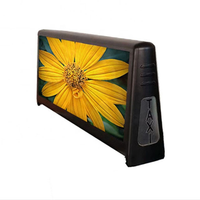 96*32 Cm Outdoor Car LED Sign Display with Asynchronous Control Drive Mode and Easy Installation