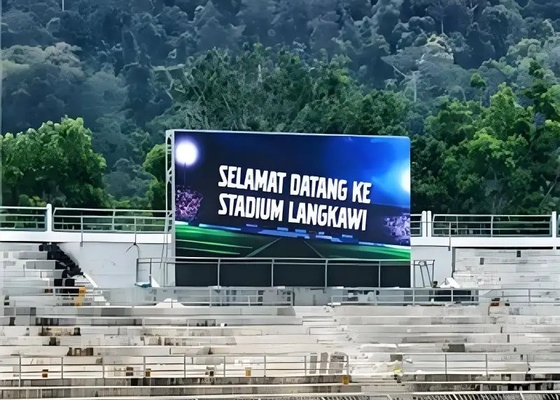Big Outdoor Full Color Double Sides P10 Advertising LED Billboard Panels With Steel Structure