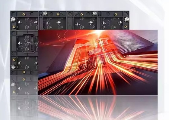 Advertising Die-Cast Aluminum Rental Module P6 Suspended Non-Smudge HD LED Display