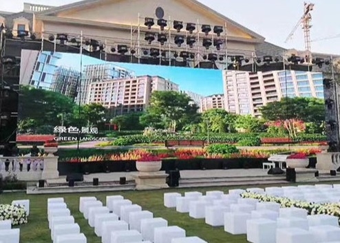 Rental P6 SMD Fixed RGB LED Display Advertising Screen Waterproof HD Working Voltage DC5V