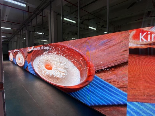 High Brightness RGB LED Display with 140/60 Viewing Angle 5500 Brightness 320*160mm Module Size