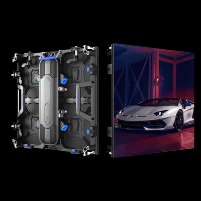 Indoor P3.91SMD Full Color LED Display Die-Cast Aluminum Screen 65410 Dots/Sqm Density